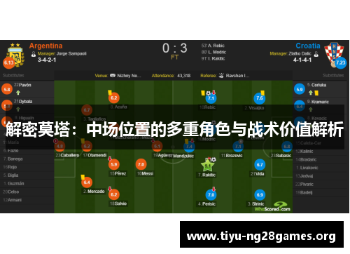 解密莫塔：中场位置的多重角色与战术价值解析